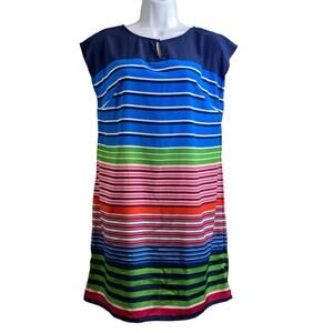 Old Navy Women's Striped Sleeveless Shift Size M Preppy Beachy Old Money‎ Summer